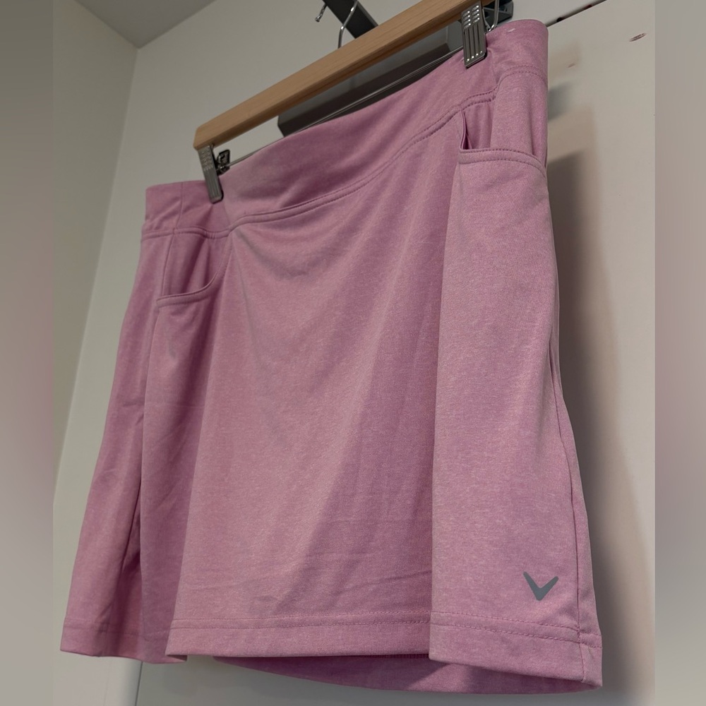 Callaway Heather Pink Golf Skort